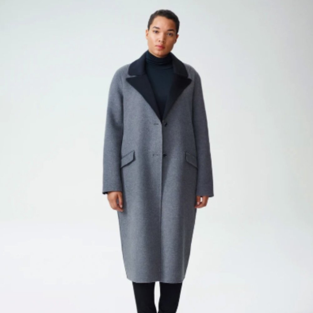 NWT Universal Standard Kiran Doubleface Lapel Coat